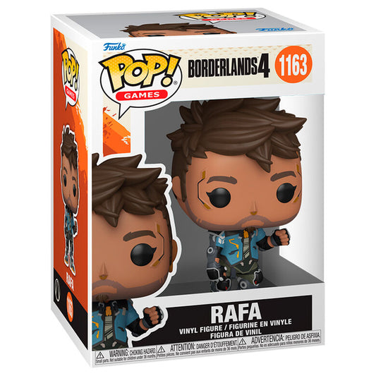 Figura Funko POP! de Rafa de Borderlands 4 con vestimenta azul - 2