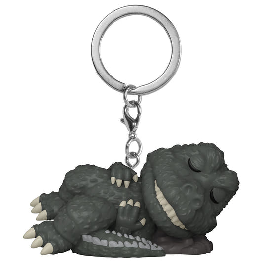 Llavero Pocket Pop de Godzilla dormido de FUNKO