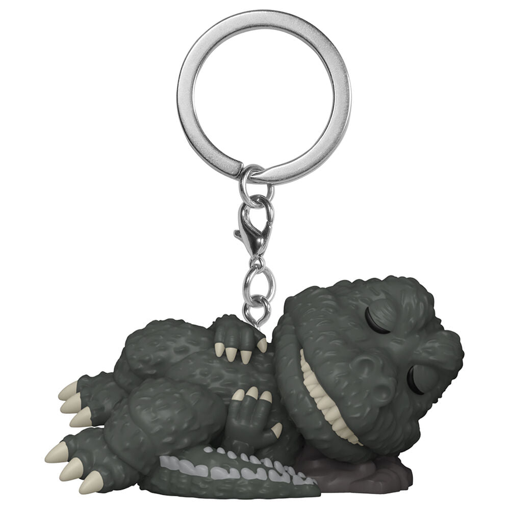 Llavero Pocket Pop de Godzilla dormido de FUNKO
