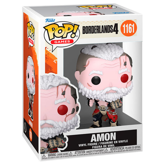 Figura Funko POP! de Amon de Borderlands 4 con barba blanca y armadura - 2