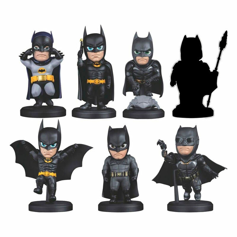 Figuras Batman DC Comics de 8 cm con diferentes diseños y bases