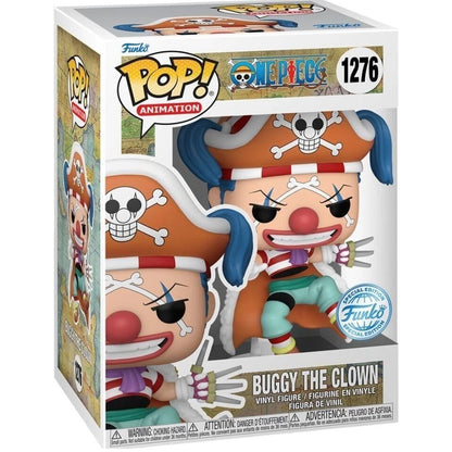 Figura Funko POP! de Buggy the Clown de One Piece en caja