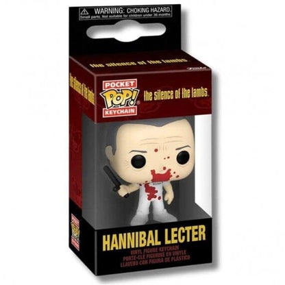Llavero FUNKO Pocket POP de Hannibal Lecter con uniforme blanco - 2