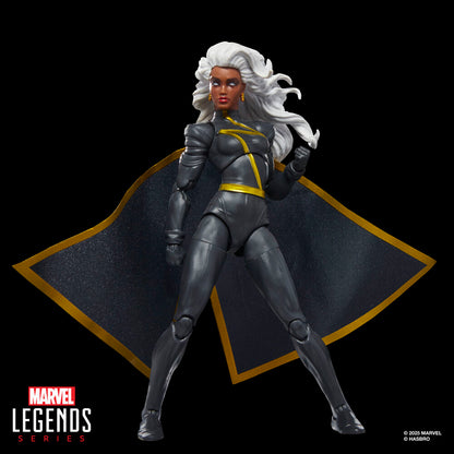 Figura articulada de Tormenta Marvel Legends con capa y efecto de rayos - 4