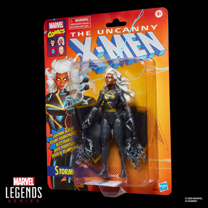 Figura articulada de Tormenta Marvel Legends con capa y efecto de rayos - 5
