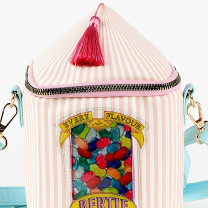 Bolso Honeydukes de Harry Potter con rayas rosas y estampado Bertie Bott’s - 2