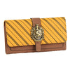 Cartera Hufflepuff de Harry Potter amarilla y marrón