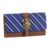 Cartera azul de Harry Potter con emblema de Ravenclaw
