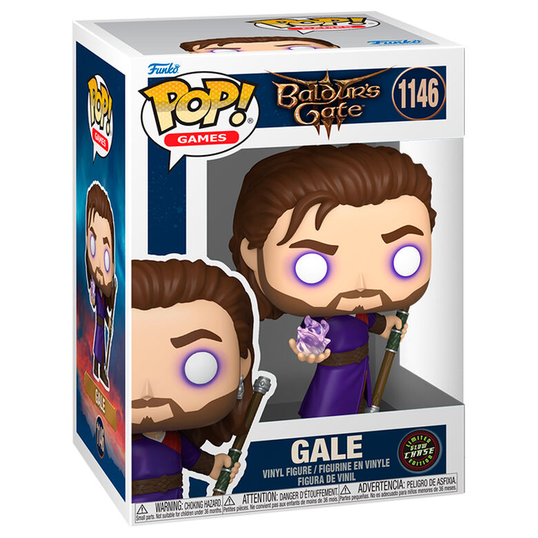 Figuras Funko POP! de Gale de Baldur’s Gate, versión estándar y Chase - 2