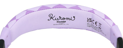 Auriculares infantiles Kuromi Hello Kitty en lila y negro - 5