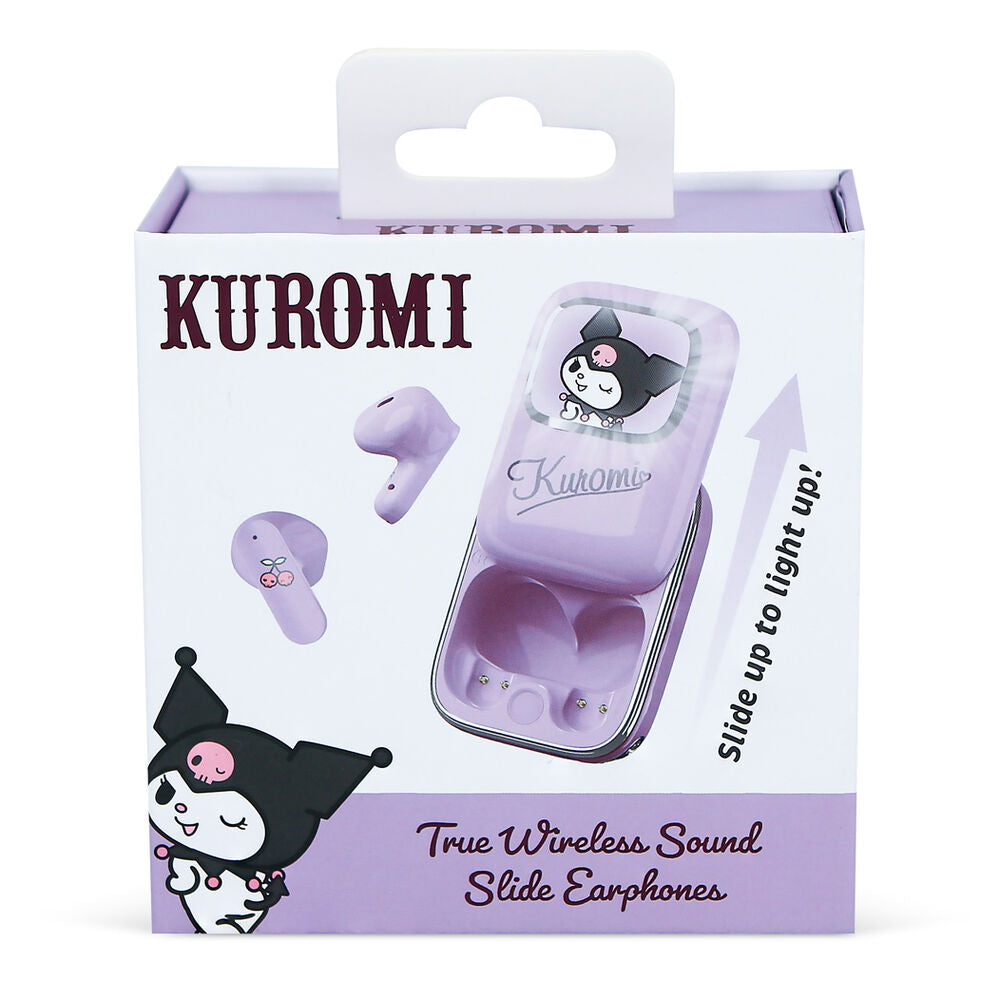 Auriculares TWS lila de Kuromi con estuche deslizante - 5