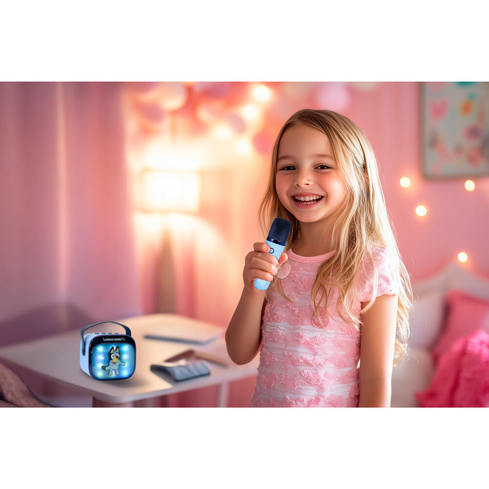 Altavoz LED de karaoke Bluey con micrófono inalámbrico - 11