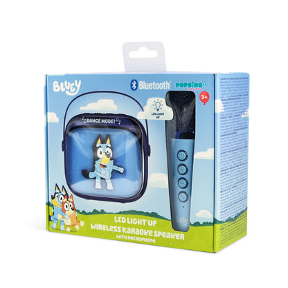 Altavoz LED de karaoke Bluey con micrófono inalámbrico - 12