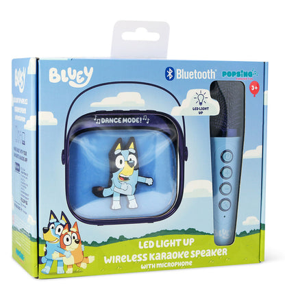 Altavoz LED de karaoke Bluey con micrófono inalámbrico - 13