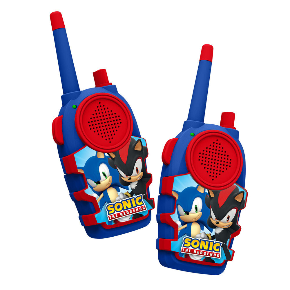 Set de walkie talkies Sonic The Hedgehog azules y rojos - 2