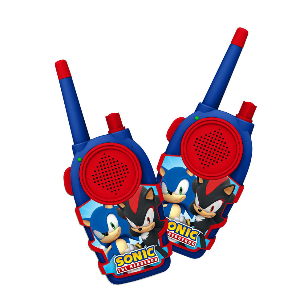 Set de walkie talkies Sonic The Hedgehog azules y rojos - 7