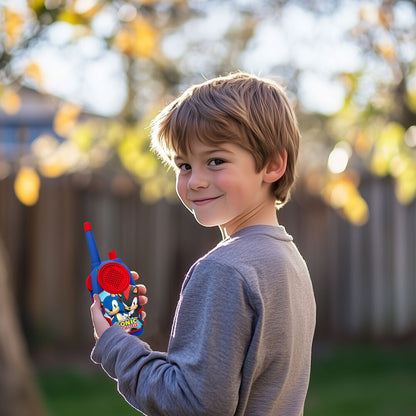 Set de walkie talkies Sonic The Hedgehog azules y rojos - 9