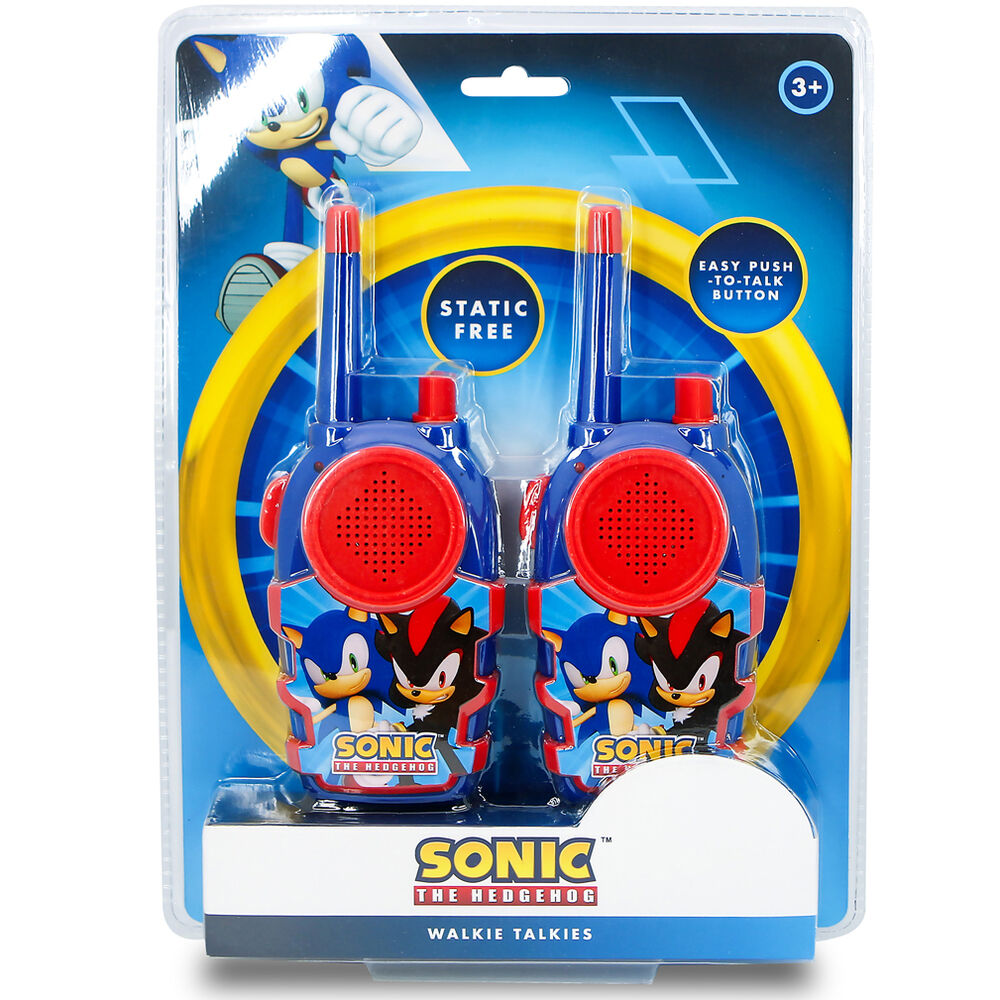 Set de walkie talkies Sonic The Hedgehog azules y rojos - 10