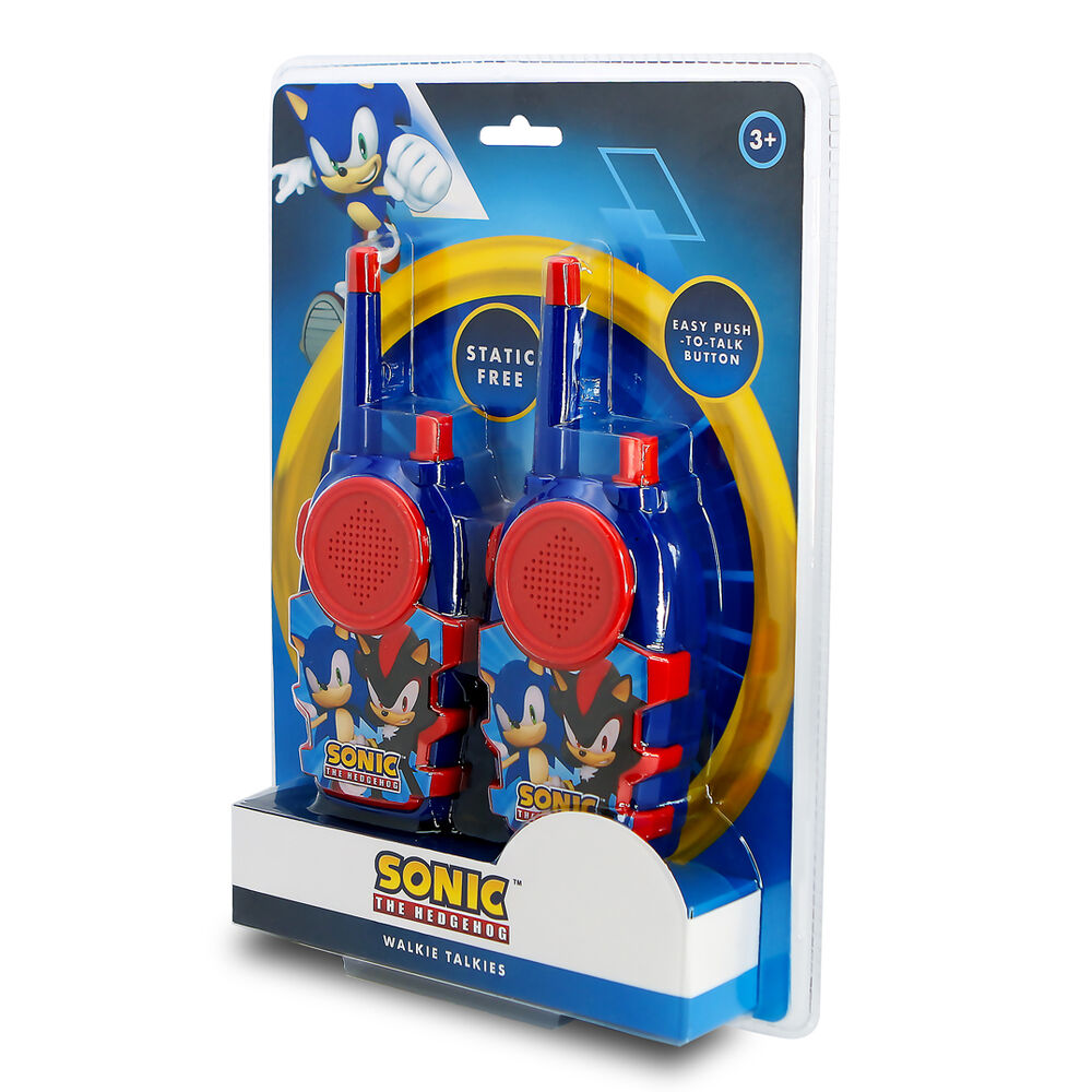 Set de walkie talkies Sonic The Hedgehog azules y rojos - 11