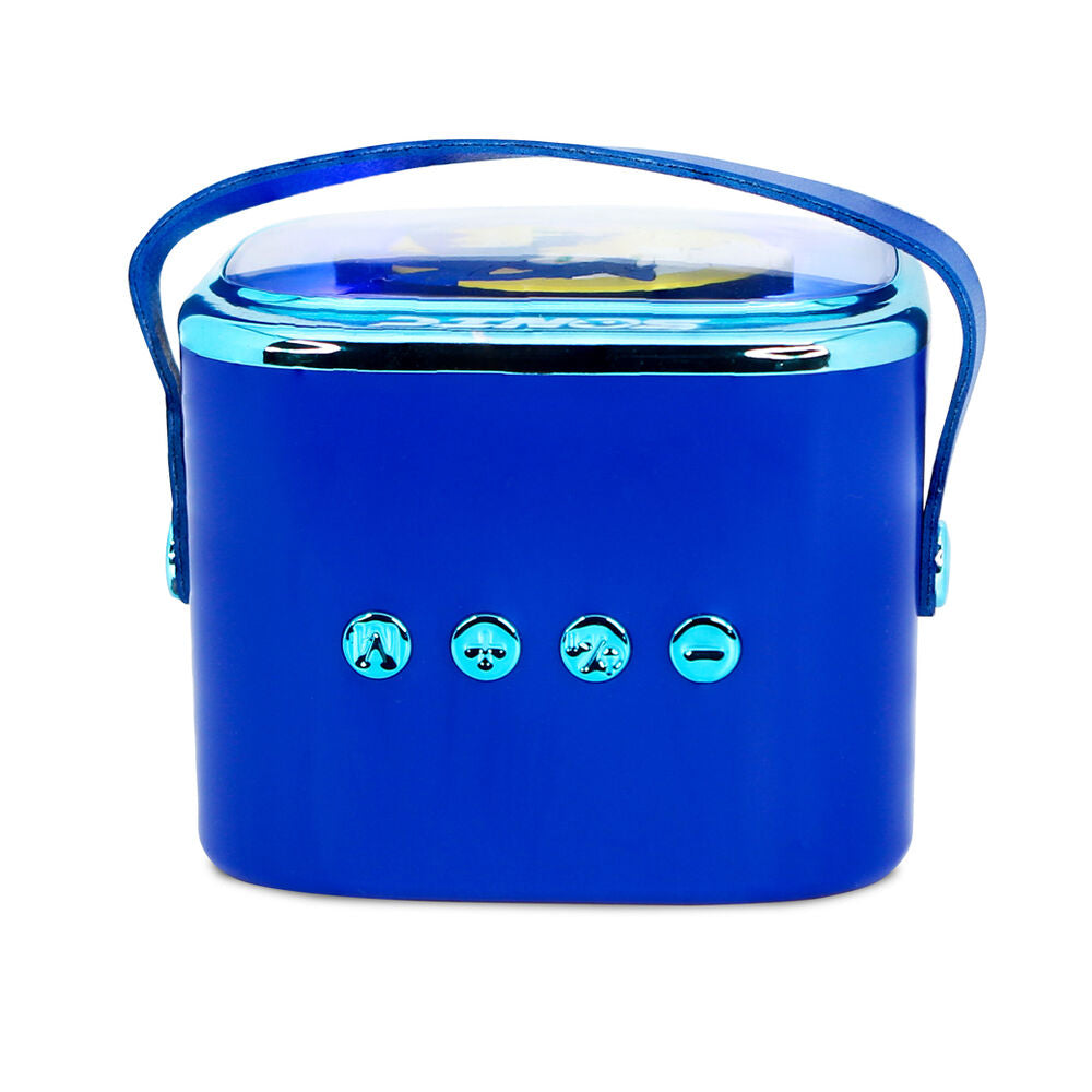 Altavoz karaoke azul de Sonic con micrófono inalámbrico - 8