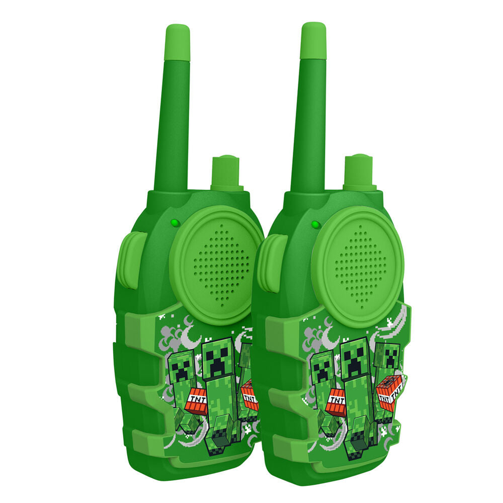 Set de dos walkie talkies verdes de Minecraft - 8