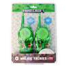 Set de dos walkie talkies verdes de Minecraft