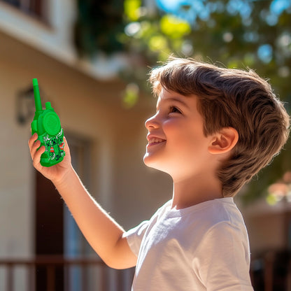 Set de dos walkie talkies verdes de Minecraft - 10
