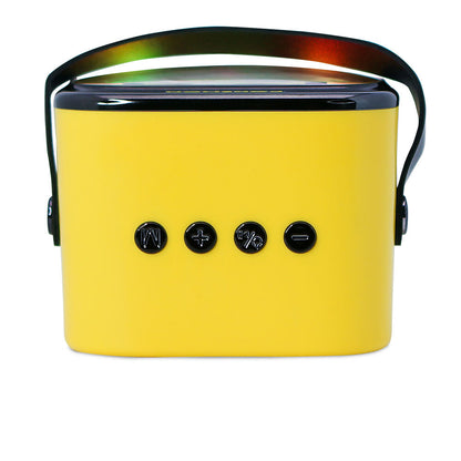 Altavoz karaoke LED amarillo de Pikachu Pokémon con micrófono inalámbrico - 9