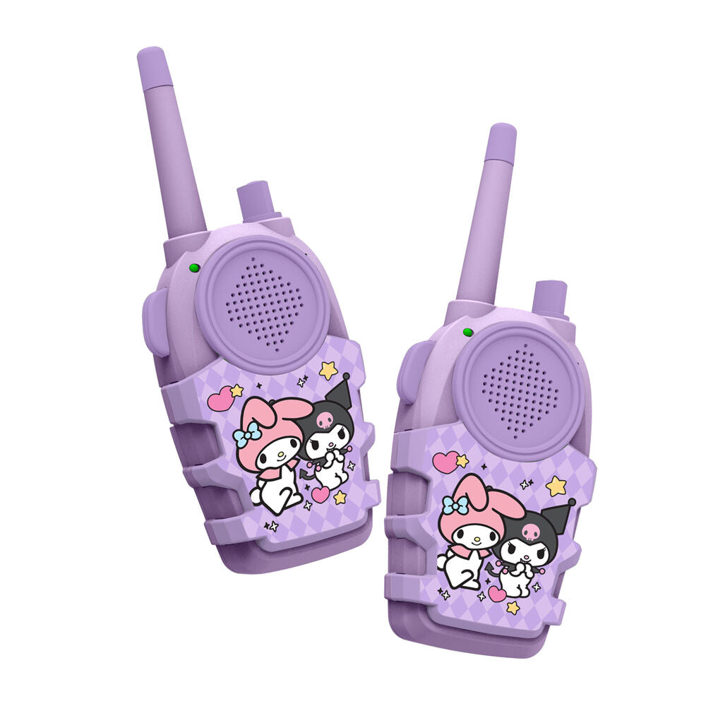 Set de dos walkie talkies lilas de Kuromi y Hello Kitty - 5
