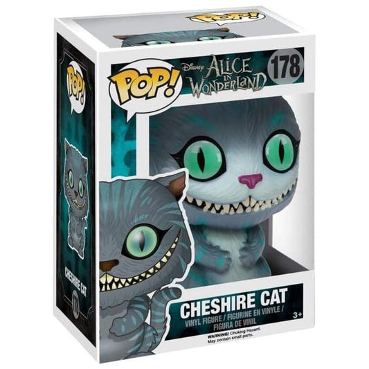 Figura Funko POP! de Cheshire Cat con ojos verdes y sonrisa - 3