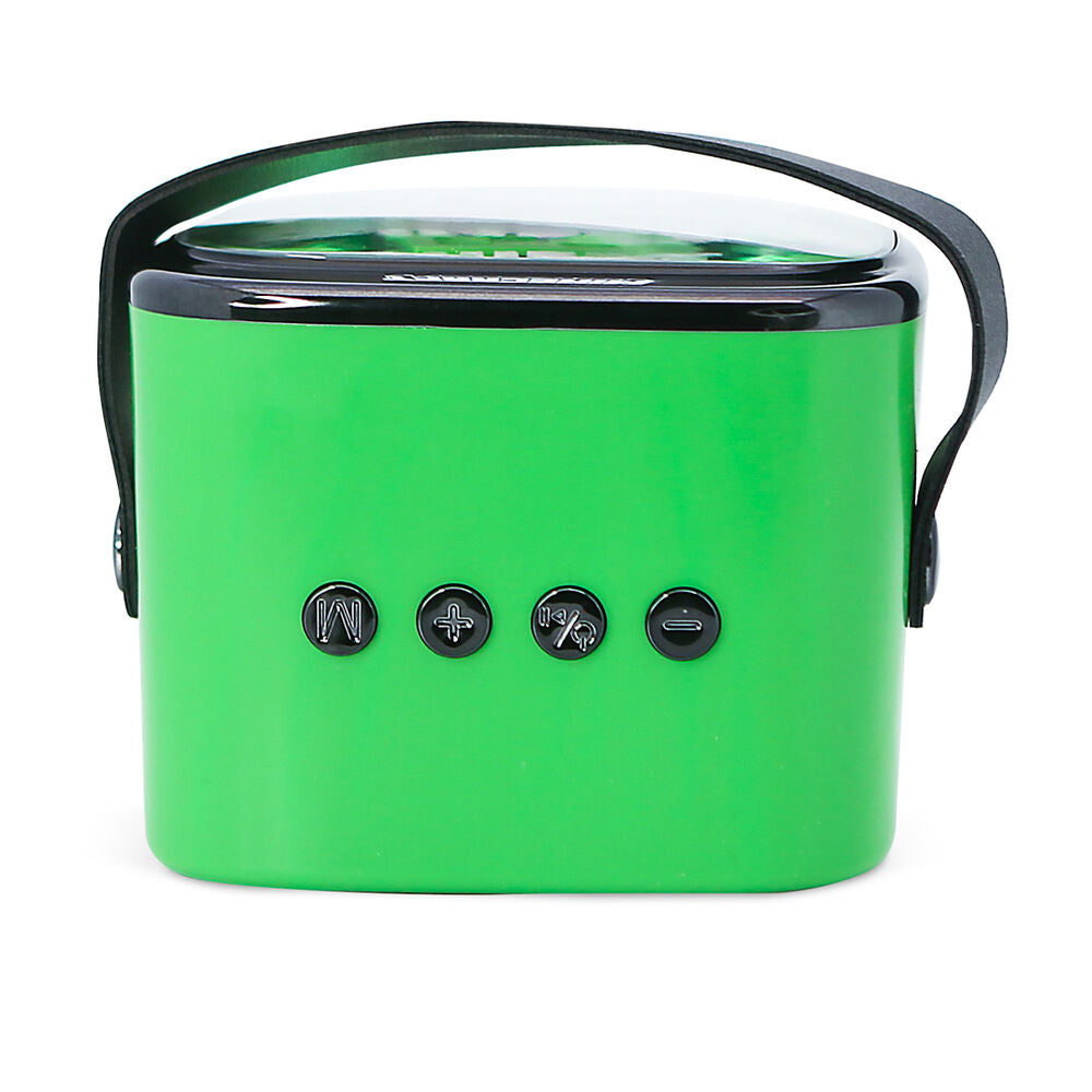 Altavoz karaoke LED verde de Minecraft con micrófono inalámbrico - 3