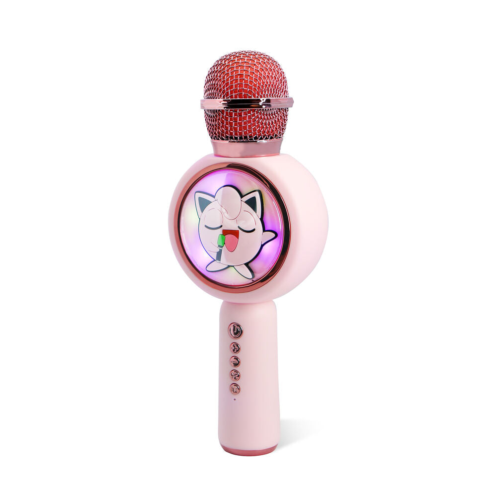 Micrófono rosa con altavoz LED de Jigglypuff Pokémon - 4