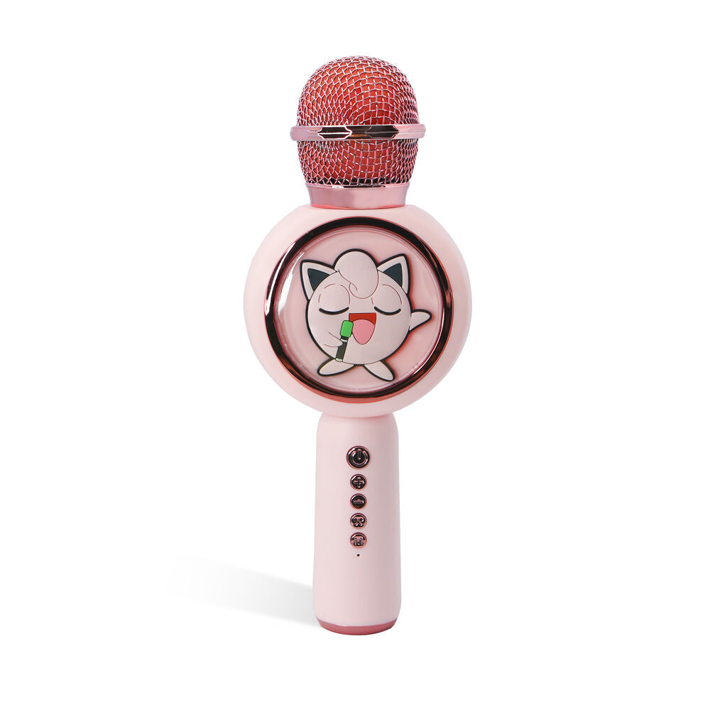 Micrófono rosa con altavoz LED de Jigglypuff Pokémon - 5
