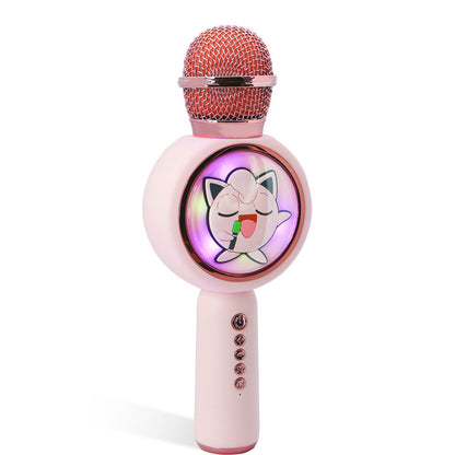 Micrófono rosa con altavoz LED de Jigglypuff Pokémon - 6