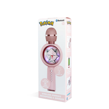 Micrófono rosa con altavoz LED de Jigglypuff Pokémon - 9