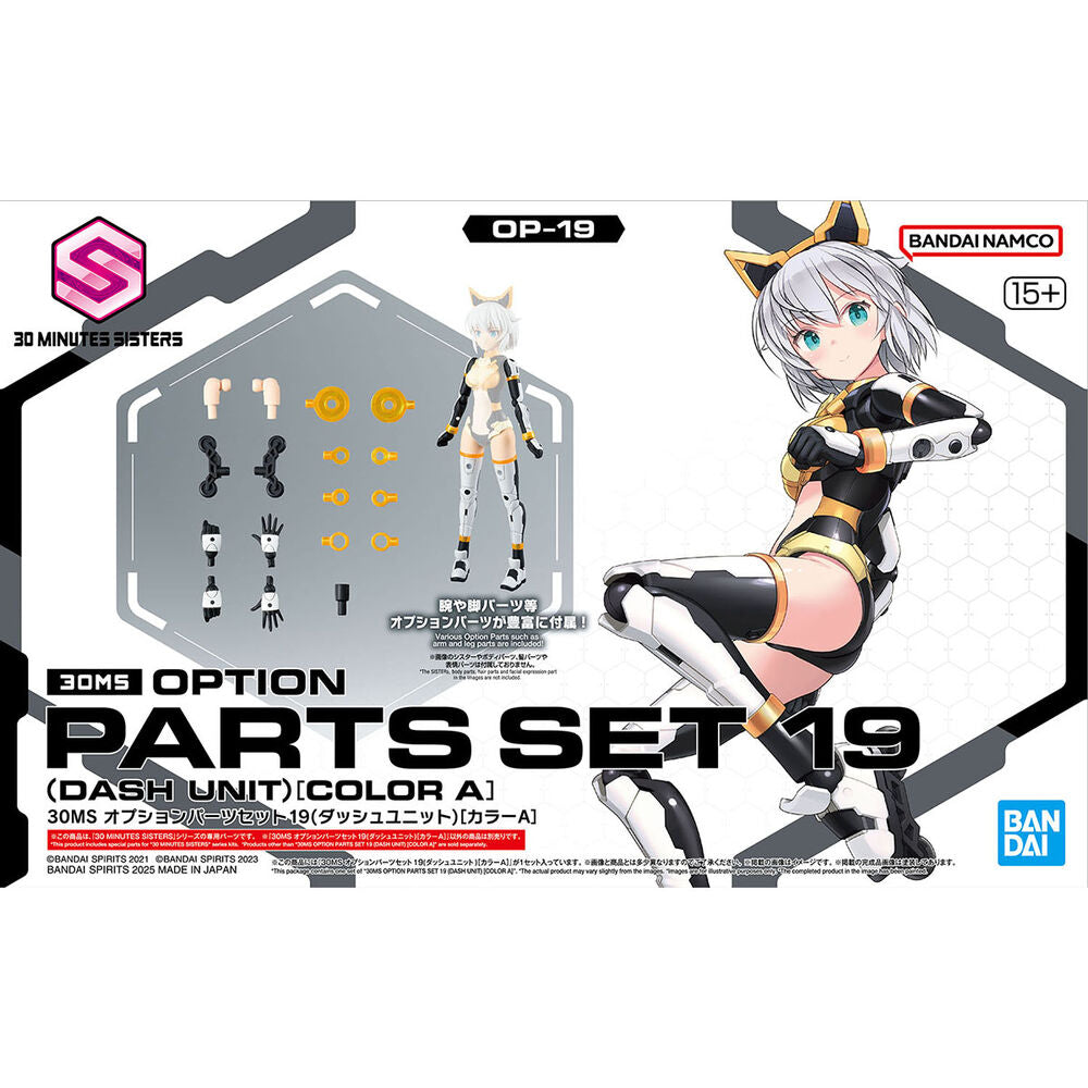 Set de partes opcionales 30MS 19 Dash Unit Color A