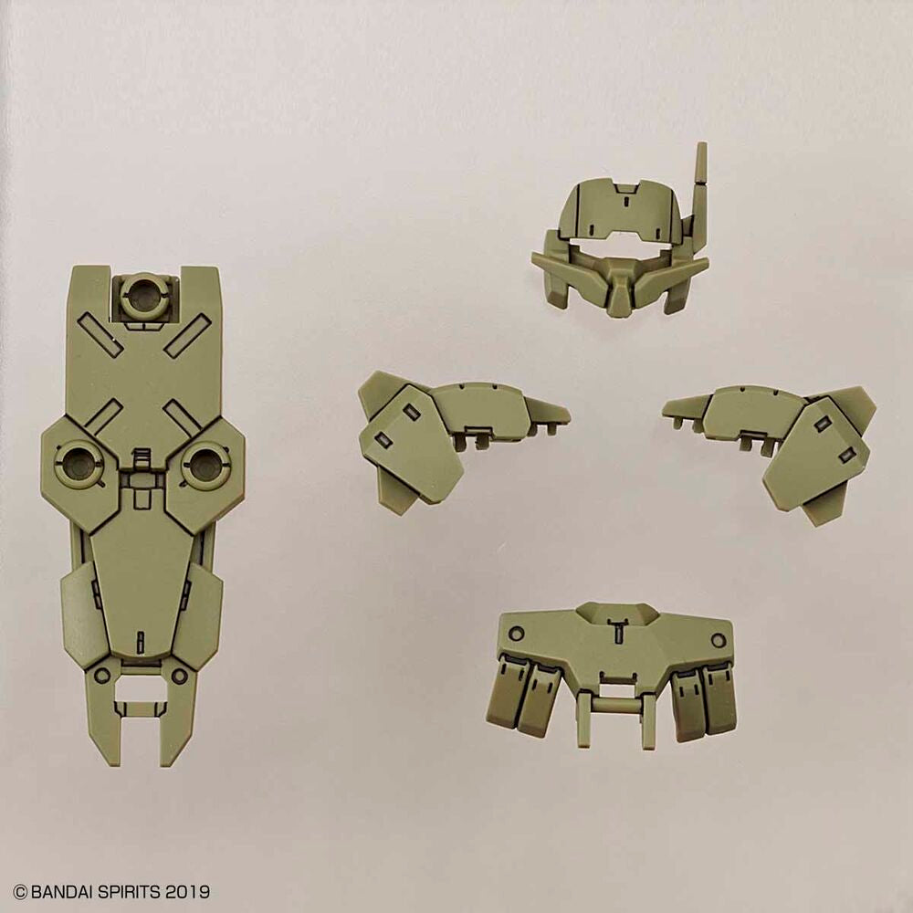 Set de armadura 30MM verde oscuro montado en una maqueta Alto - 3