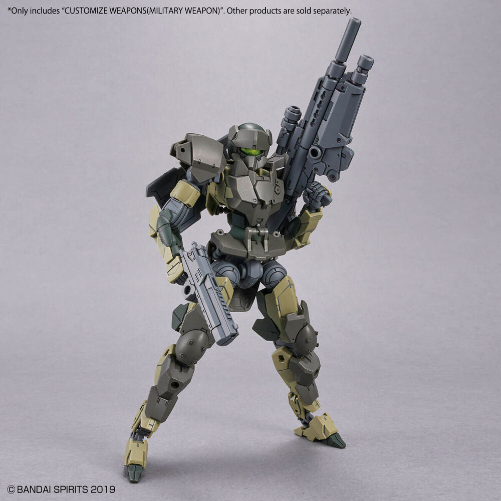 Set BANDAI HOBBY de armas militares personalizables para maquetas 30MM y 30MS - 4
