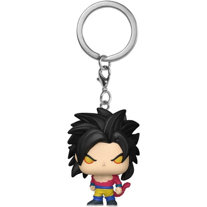 Llavero FUNKO Pocket POP de Goku Super Saiyan 4 de Dragon Ball GT