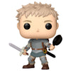 Figura Funko POP Plus de Laios con espada y sartén