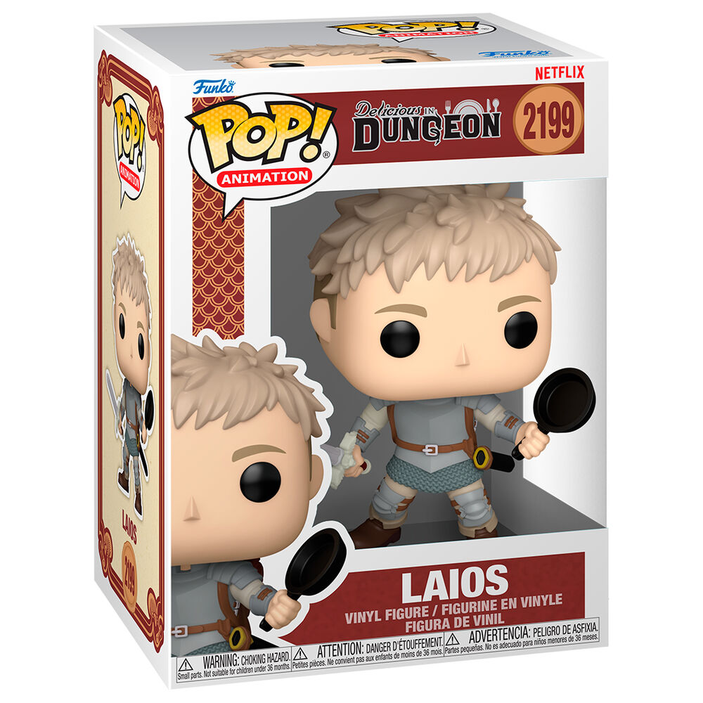 Figura Funko POP Plus de Laios con espada y sartén - 2