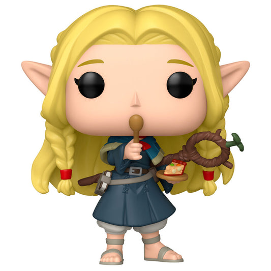 Figura Funko POP! de Marcilla de Delicious in Dungeon con cabello rubio trenzado y atuendo azul