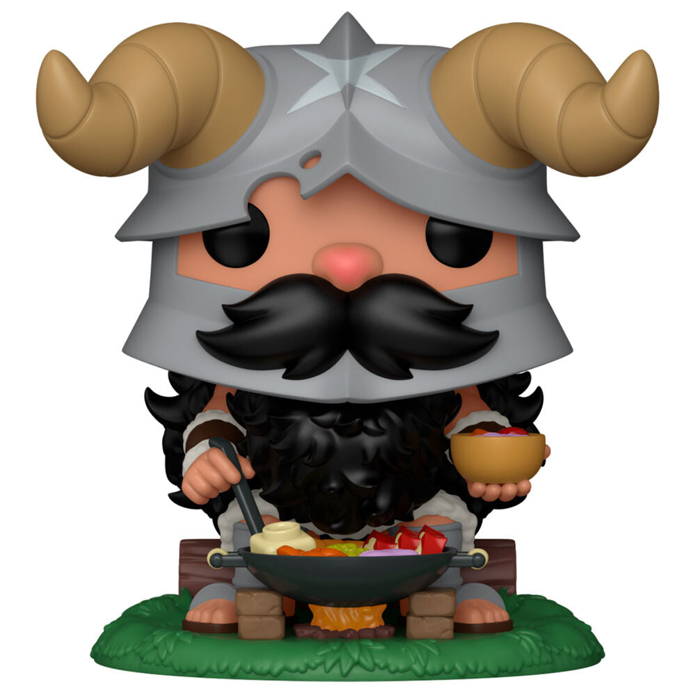Figura Funko POP! Plus de Senshi cocinando con sartén y cuenco