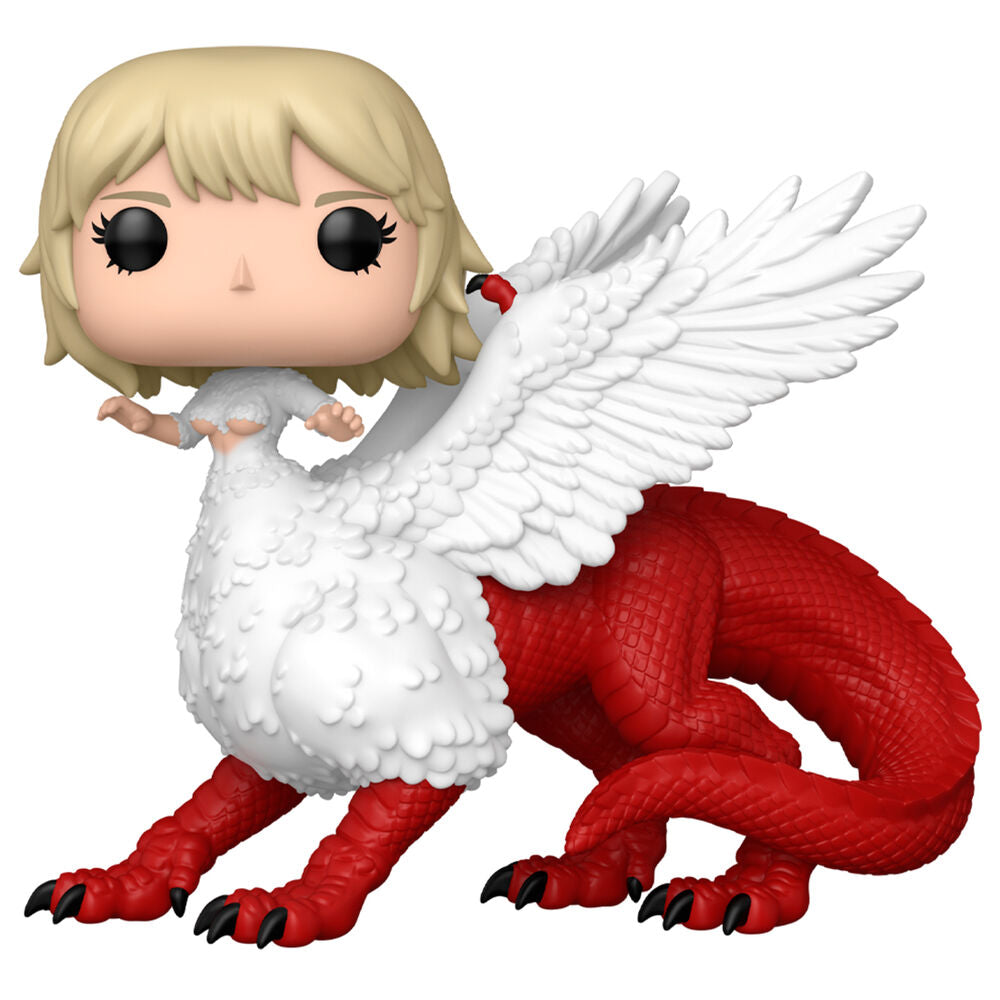 Figura Funko POP! Falin sobre una criatura roja con alas blancas