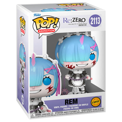 Figura Funko POP! Rem Chase de Re:Zero en caja