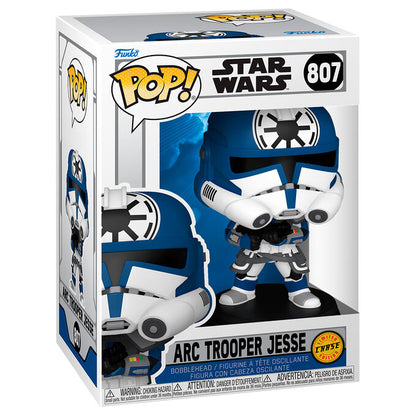 Figura Funko POP! Star Wars Arc Trooper Jesse Chase 807 en caja
