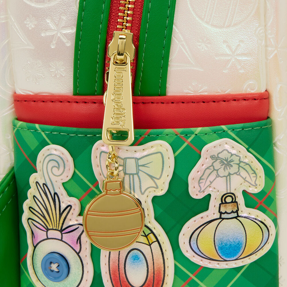Mochila Loungefly Disney Stitch Holiday con diseño festivo - 6
