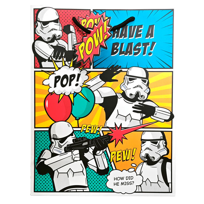 Bolsa de regalo Star Wars The Original Stormtrooper con diseño de cómic