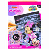Set Scratch Art de Minnie Disney Junior con 15 láminas