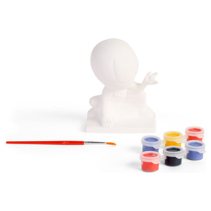 Set de figura de yeso de Spiderman con pinturas y pincel - 2